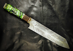 JN Coltello da Cucina-Chef fatto a mano CC47b